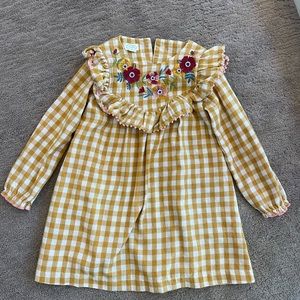 GIRLS MUD PIE THANKSGIVING DRESS